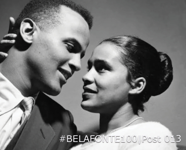 Harry Belafonte and Marguerite Byrd